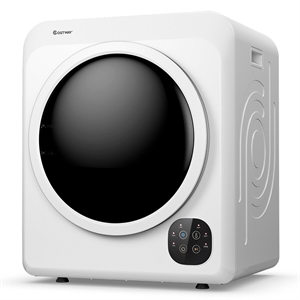 1700W Portable Clothes Dryer With Tub 3.22 Cu.Ft white