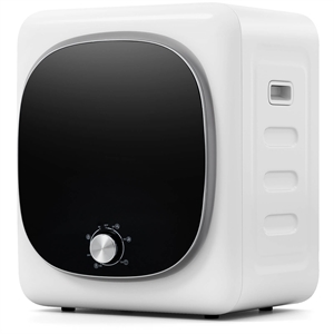 800W Electric 1.5 cu.ft Compact Drying Machine White