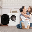 1.5 cu.ft Compact Drying Machine with Stainless Steel Tub White
