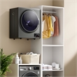 Electric Tumble Compact Laundry Dryer 1.5 Cu.ft Gray