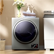 Electric Tumble Compact Laundry Dryer 1.5 Cu.ft Gray