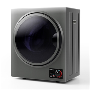 Electric Tumble Compact Laundry Dryer 1.5 Cu.ft Gray