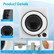 1350W Electric Compact Laundry Dryer 13.2 LBS White