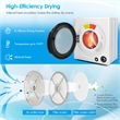 1350W Electric Compact Laundry Dryer 13.2 LBS White