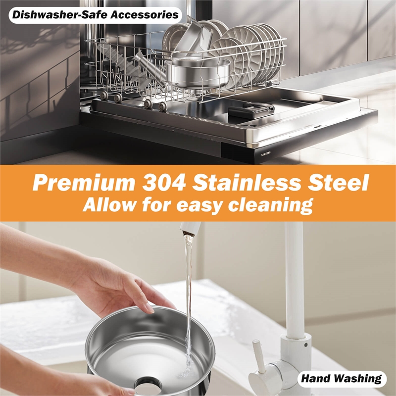 450W Electric Tomato Strainer Grade Stainless Steel Saucer Maker Silver