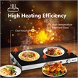 22''x 14'' Electric Warming Tray Hot Plate Dish Warmer w/ Adjustable Temperature Silver Stainless Steel