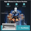 660LBS/H Commercial Ice Crusher with Dual Blades Safety On/Off Switch for Home Gray Stainless Steel