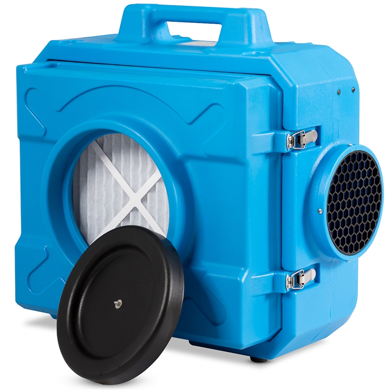 Industrial Commercial Hape Air Purifier Negative Air Purifier 500-2000sq.ft Blue