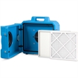 Industrial Commercial Hape Air Purifier Negative Air Purifier 500-2000sq.ft Blue