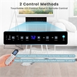 6300 BTU (10000 BTU Ashrae) Window Air Conditioner w/LED Control Panel White