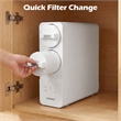 Replacement PCT Filter for AW-RB20/AW-RB05 Under-Sink Reverse Osmosis System White Plastic