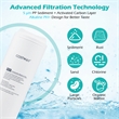Replacement PCT Filter for AW-RB20/AW-RB05 Under-Sink Reverse Osmosis System White Plastic