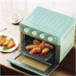 Air Fryer Toaster Oven 19 QT Dehydrate Convection Ovens w/ 5 Accessories Green