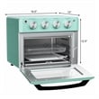 Air Fryer Toaster Oven 19 QT Dehydrate Convection Ovens w/ 5 Accessories Green