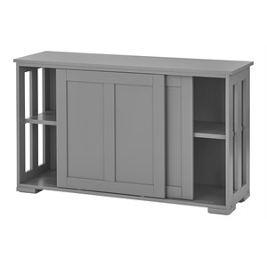 tms pacific transitional engineered wood storage cabinets in charcoal gray