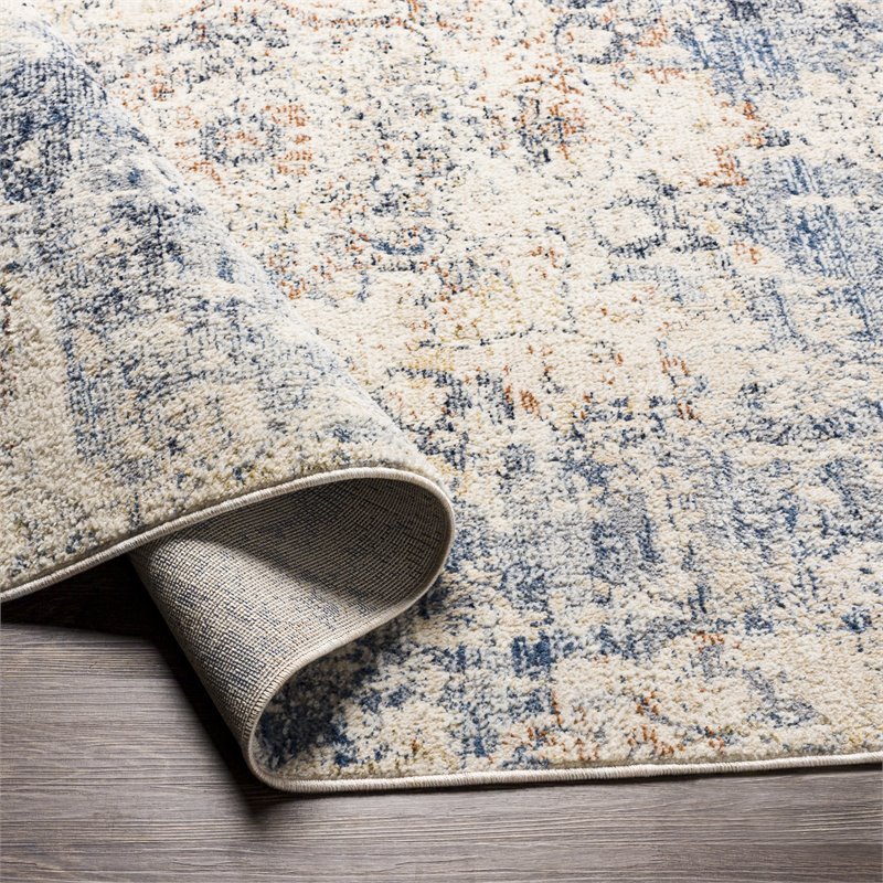 Amore AMO-2326 Denim/Cream Rug - Rug & Home