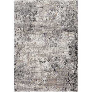 tuscany tus-2311 12' x 15' rug in tan/ivory/charcoal/black/medium gray