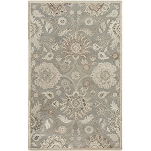 caesar cae-1195 4' x 6' rectangle rug taupe/camel/cream/light gray/dark brown