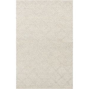 napels npl-2304 10' x 14' rectangle area rug in medium gray