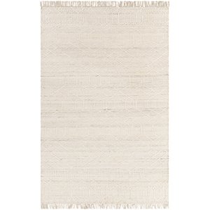 watford wtf-2303 2' x 3' area rug in beige and light gray