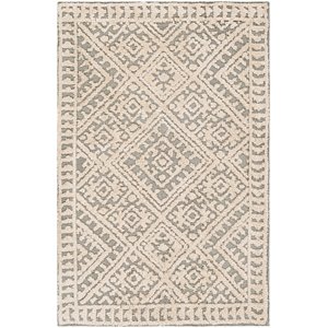 padma pam-2303 9' x 12' rectangle area rug in seafoam and beige