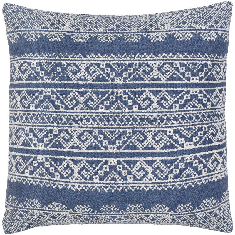 White Down Insert Throw Pillow 18x18 Surya