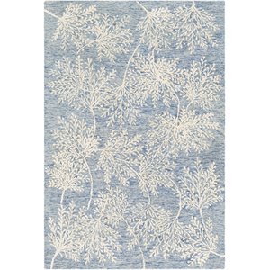 starlit str-2301 9' x 12' rectangle area rug in ice blue/dark blue/denim/beige