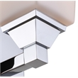 Woodbridge Lighting Berkley 1 Light Steel/Glass Bath/Wall Light in Chrome