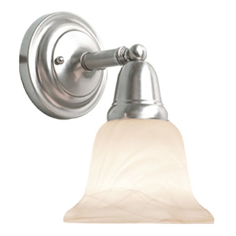 Woodbridge Lighting Hudson Glen 1 Light Steel Wall Sconce in Satin Nickel