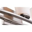 Woodbridge Lighting Meridian 3-Light Steel and Glass Bath Light in Satin Nickel