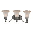 Woodbridge Lighting Kingston 3-Light Wall Sconce/Bath Light in Metallic Bronze