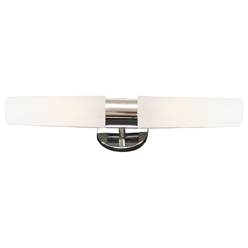 Woodbridge Lighting Ellis LED Steel/Acrylic Wall Light in Satin Nickel