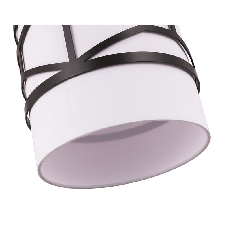 Woodbridge Lighting Regan 1-light Steel & Glass Mini Pendant in Bronze