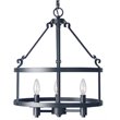 Woodbridge Lighting Revere 3-light Metal Pendant Chandelier in Textured Black