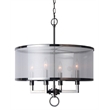 Woodbridge Lighting Jamison 4-light Metal Pendant Chandelier in Antique Nickel