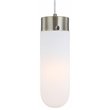 Woodbridge Lighting Tanner 1-light Metal LED Cluster Pendant in Brass/Opal