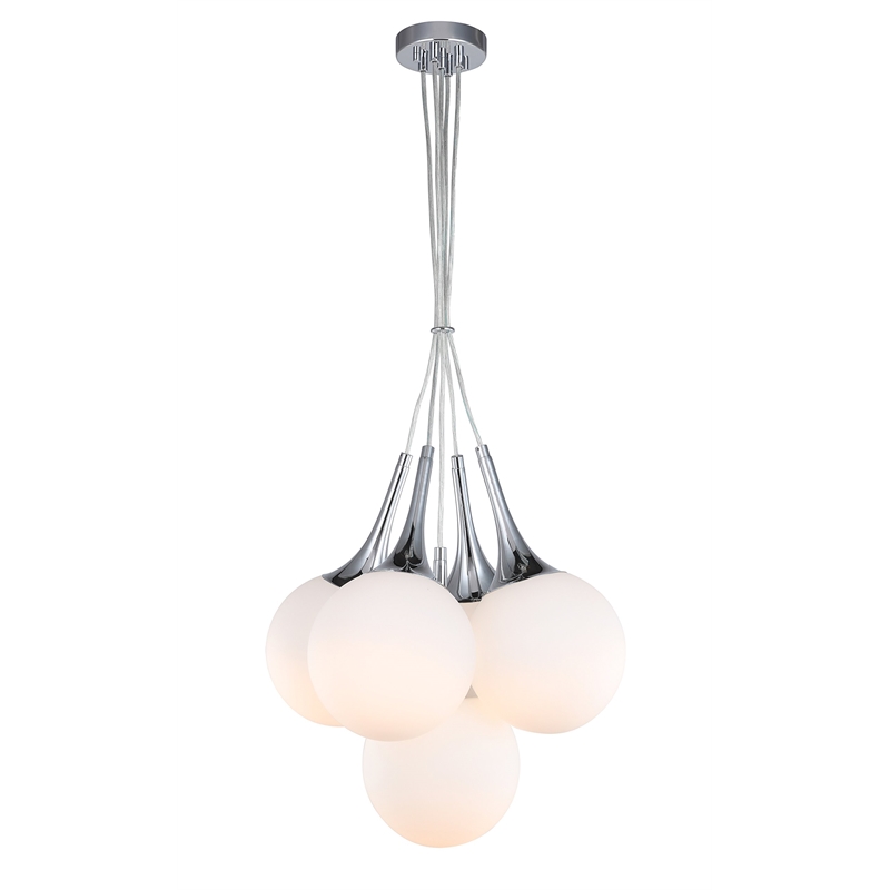 Woodbridge Lighting Copenhagen 5-light Steel Metal Chandelier in Textured Coffee