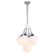 Woodbridge Lighting Copenhagen 5-light Steel Metal Chandelier in Textured Coffee