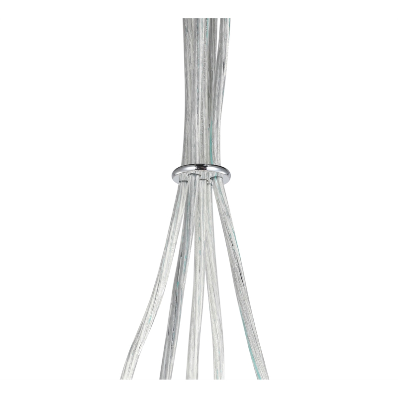 Woodbridge Lighting Copenhagen 5-light Steel Metal Chandelier in Textured Coffee