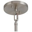 Woodbridge Lighting Stardust 6-light Steel & Glass Sputnik Chandelier in Nickel