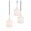 Woodbridge Lighting Langston 5-Light Metal Chandelier in Chrome