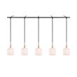Woodbridge Lighting Langston Metal Linear Pendant in Brass/Bronze
