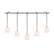 Woodbridge Lighting Langston Metal Linear Pendant in Brass/Bronze