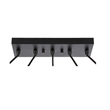 Woodbridge Lighting Langston Metal Linear Pendant in Chrome/Bronze