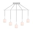 Woodbridge Lighting Langston Transitional Metal Linear Pendant in Chrome