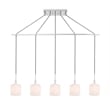 Woodbridge Lighting Langston Transitional Metal Linear Pendant in Chrome