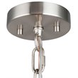 Woodbridge Lighting Garrett 10-Light Metal Chandelier in Antique Nickel