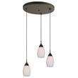 Woodbridge Lighting Venezia 3-Light Transitional Metal Cluster in Bronze