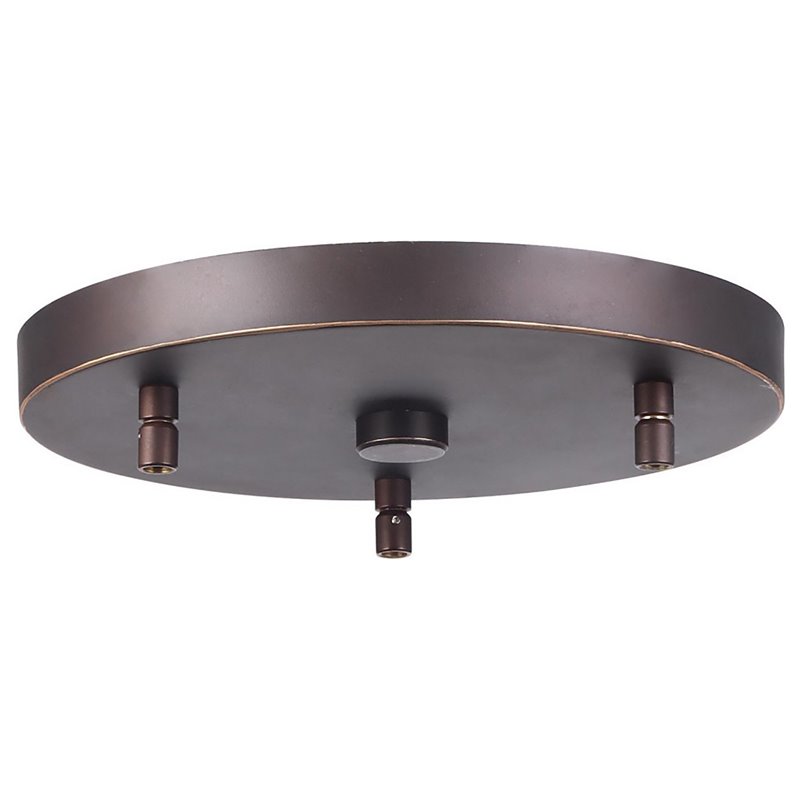 Woodbridge Lighting Candice 3-Light Glass Cluster Pendant in Nickel