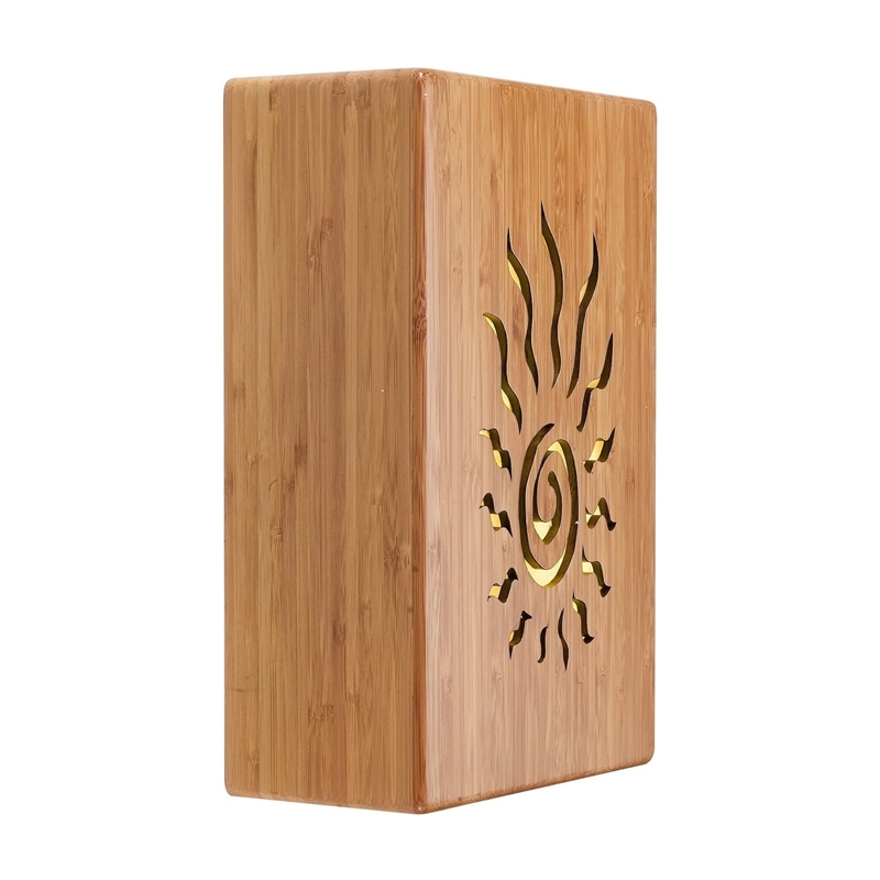 Woodbridge Lighting Light House Radiance Bamboo Wall Sconce in Natural